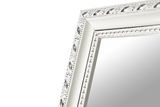 Nástenné zrkadlo LISA biele, 34x45 cm