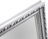 Nástenné zrkadlo LISA strieborné, 45x55 cm