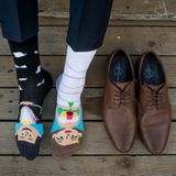 Veselé ponožky - NEVESTA A ŽENÍCH