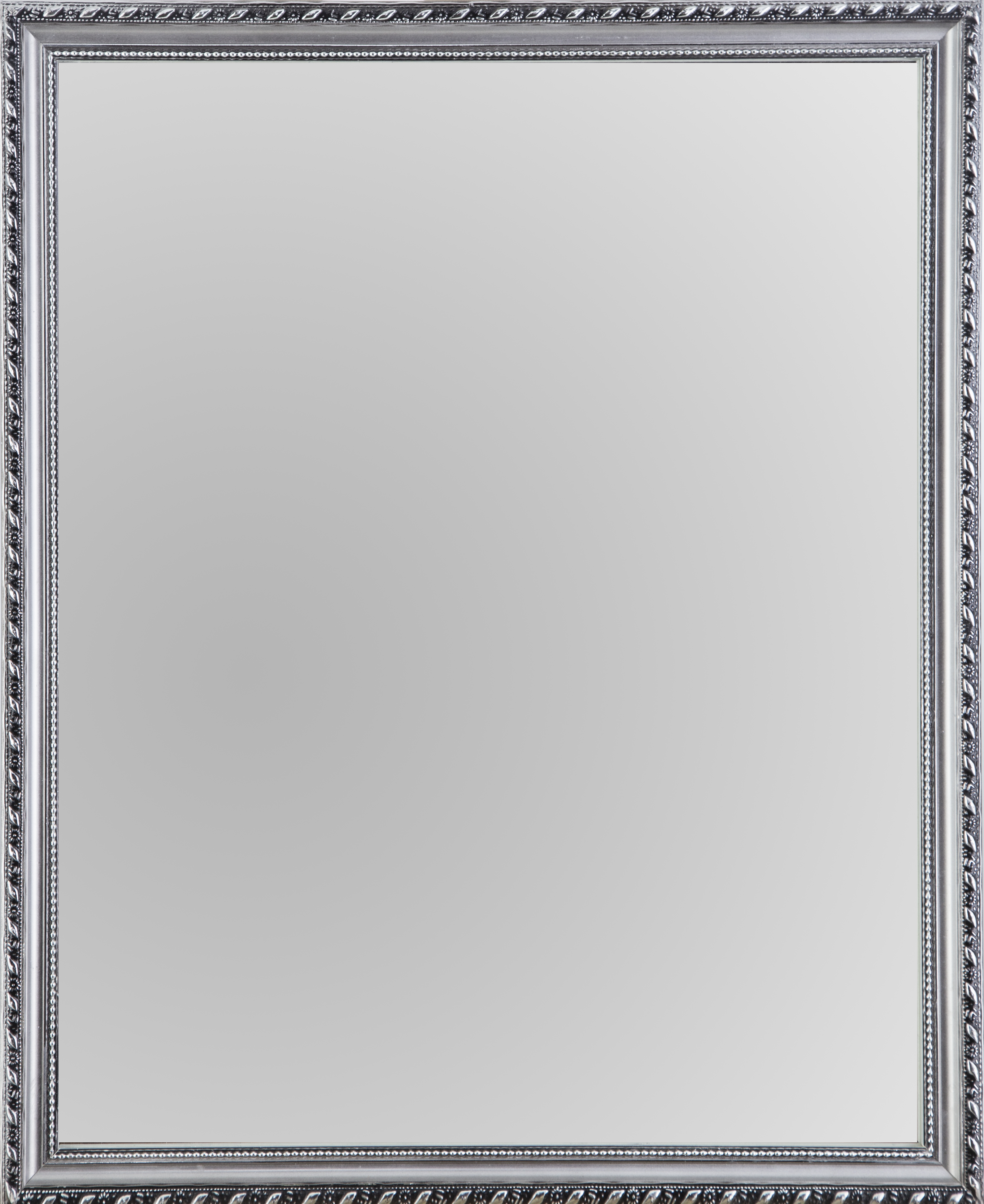 Nástenné zrkadlo LISA strieborné, 45x55 cm
