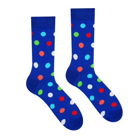 Veselé ponožky - Lentilky dlhé